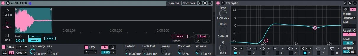 Real Ableton view: Understand the mix